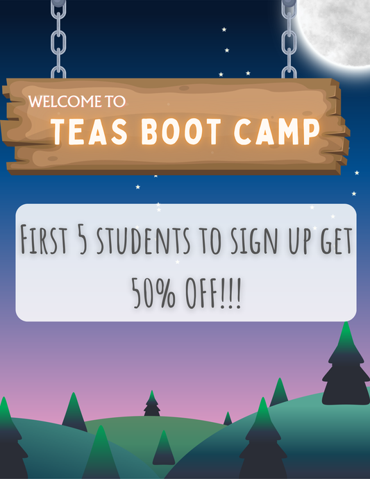 TEAS EXAM BOOT CAMP (December)